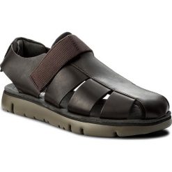 Sandały CAMPER - Oruga Sandal K100285-002 Brown. Pomarańczowe sandały męskie marki Camper, ze skóry. W wyprzedaży za 329,00 zł.