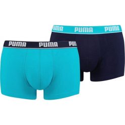 Puma 2-pack Bokserki Niebieski. Niebieskie bokserki męskie Puma, bez wzorów, z elastanu. Za 76,95 zł.