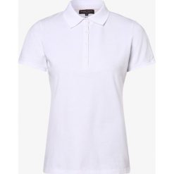 Marie Lund - Damska koszulka polo, biały. Białe koszulki damskie Marie Lund, m, bez wzorów, z bawełny, polo, bez rękawów. Za 109,95 zł.