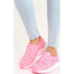 Różowe Buty Sportowe Peris. Czerwone buty sportowe damskie Born2be, z materiału. Za 89,99 zł.
