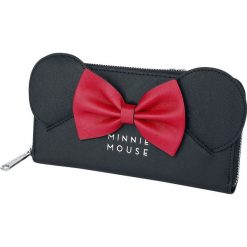 Portfele damskie: Myszka Miki i Minnie Loungefly – Ears And Bow Portfel czerwony/czarmy