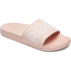 Roxy Slippy Ii J Sndl Pcr Brzoskwiniowy 38. Pomarańczowe kapcie damskie Roxy, z nylonu. Za 129,00 zł.