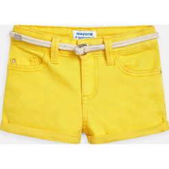 Mayoral - Szorty dziecięce 104-134 cm. Czerwone spodenki dziewczęce Mayoral, w paski, z elastanu. Za 91,90 zł.