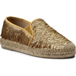 Espadryle KANNA - KV6061 Dorian Beig. Żółte espadryle damskie marki Kanna, z materiału, na płaskiej podeszwie. W wyprzedaży za 199,00 zł.