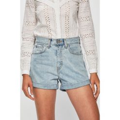Levi's - Szorty Not Kidding. Niebieskie szorty damskie marki Levi's®, s, bez wzorów, z bawełny, casualowe, z podwyższonym stanem. Za 169,90 zł.