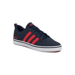 ADIDAS VS PACE B74317. Niebieskie buty sportowe męskie Adidas, ze skóry ekologicznej, bez zapięcia. Za 199,99 zł.