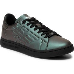 Sneakersy EA7 EMPORIO ARMANI - X8X001 XK106 00413 Black Scarb. Czarne sneakersy męskie EA7 Emporio Armani, bez zapięcia. Za 739,00 zł.