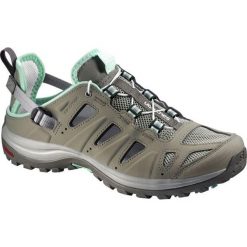 Salomon Ellipse Cabrio Tita/Tita/Lucite Gre 37.3. Szare sandały damskie marki Salomon, z tkaniny. W wyprzedaży za 339,00 zł.