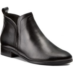 Botki SERGIO BARDI - Benewent FW127264117JR 101. Czarne botki damskie skórzane marki Sergio Bardi. W wyprzedaży za 219,00 zł.