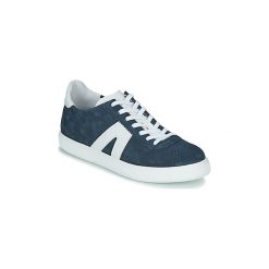 Buty André GILOT. Niebieskie trampki męskie Andre, bez wzorów, bez zapięcia. Za 219,00 zł.