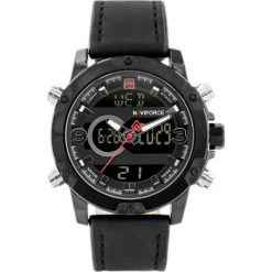 Zegarek Naviforce ZEGAREK MĘSKI NAVIFORCE - NF9097 (zn043c) - black + BOX uniwersalny. Czarne zegarki męskie Naviforce. Za 149,00 zł.