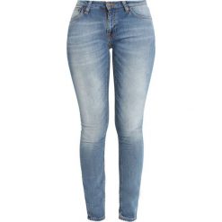 Nudie Jeans LIN Jeans Skinny Fit slowly worn. Niebieskie jeansy damskie marki Nudie Jeans, bez wzorów, z elastanu. Za 579,00 zł.