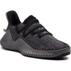 Buty adidas - Alphabounce Trainer W D96710 Cblack/Grefou/Rawwht. Czarne buty do fitnessu damskie marki Adidas, z kauczuku. Za 399,00 zł.