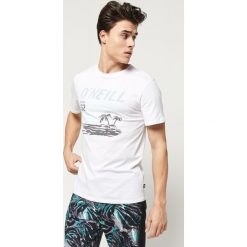 O'Neill Sunset Koszulka Biały. Białe podkoszulki męskie O'Neill, xxl, z nadrukiem, z bawełny, bez kołnierzyka, krótkie. Za 119,95 zł.