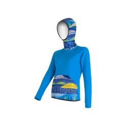 Sensor Bluza Z Kapturem Tecnostretch Blue S. Niebieskie bluzy sportowe damskie marki Sensor, s, z materiału, z kapturem. W wyprzedaży za 300,00 zł.