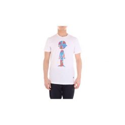 T-shirty z krótkim rękawem Patrizia Pepe 5J1565AI04. Białe t-shirty męskie Patrizia Pepe, xl, bez wzorów, bez kołnierzyka, krótkie. Za 205,25 zł.