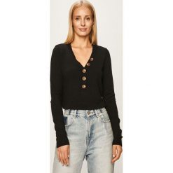 Vero Moda - Sweter. Czarne swetry damskie Vero Moda, s, bez wzorów, z poliesteru, bez rękawów, bez kaptura. W wyprzedaży za 69,90 zł.