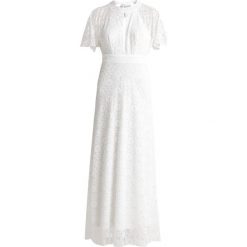 Forever Unique Suknia balowa ivory. Białe sukienki damskie marki Forever Unique, bez wzorów, z elastanu, wizytowe, bez kołnierzyka, bez rękawów. Za 369,00 zł.