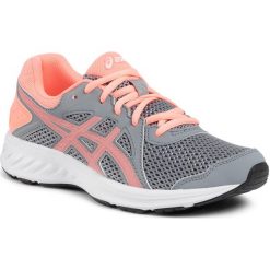 Buty ASICS - Jolt 2 Gs 1014A035 Sheet Rock/Sun Coral 022. Szare buty sportowe damskie Asics, z materiału, sportowe, do biegania. W wyprzedaży za 119,00 zł.
