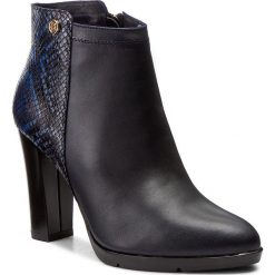 Botki BALDACCINI - 973000-L Granat/Ł+Ali/Granat. Niebieskie buty zimowe damskie Baldaccini, ze skóry, na obcasie. W wyprzedaży za 259,00 zł.