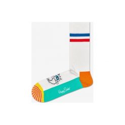 Happy Socks SpongeBob Original Skarpetki Biały Wielokolorowy. Białe skarpetki męskie Happy Socks, bez wzorów, z elastanu. Za 68,95 zł.