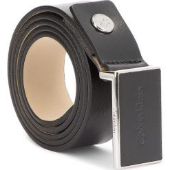 Pasek Męski CALVIN KLEIN - 3Cm Adj Calvin Plaqu K50K504141 001. Szare paski męskie marki Calvin Klein, szklane. Za 279,00 zł.