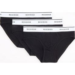 Majtki 3 pack - Czarny. Czarne majtki damskie Reserved, s. Za 49,99 zł.