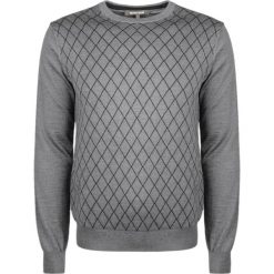 Roberto Cavalli Sweter. Swetry męskie Roberto Cavalli, bez wzorów, z żakardem, z okrągłym kołnierzem, bez kaptura. Za 249,00 zł.