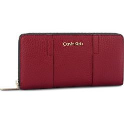 Duży Portfel Damski CALVIN KLEIN - City Leather Large Z K60K604494 628. Czerwone portfele damskie Calvin Klein, ze skóry. Za 449,00 zł.