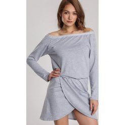 Szara Sukienka Viviany. Szare sukienki damskie Renee, na lato, s, bez wzorów, bez kołnierzyka, bez rękawów. Za 79,99 zł.