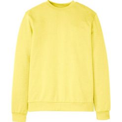 Bluza z okrągłym dekoltem bonprix jasna limonka. Żółte bluzy męskie bonprix, s, z dzianiny, z okrągłym kołnierzem. Za 49,99 zł.