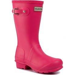 Kalosze HUNTER - Orginal Kids JFT6000RMA Bright Pink. Różowe kalosze dziewczęce Hunter. W wyprzedaży za 189,00 zł.