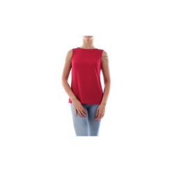 Topy na ramiączkach / T-shirty bez rękawów Kaos Collezioni LP1TZ031. Różowe bluzki damskie Kaos Collezioni, bez wzorów, bez kołnierzyka. Za 213,68 zł.