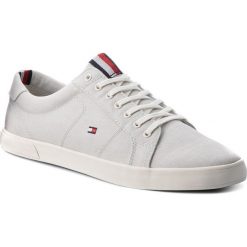 Tenisówki TOMMY HILFIGER - Iconic Long Lace Sneaker FM0FM01669 Barely Blue 424. Niebieskie tenisówki męskie TOMMY HILFIGER, z gumy. W wyprzedaży za 229,00 zł.