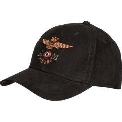 Czapka AERONAUTICA MILITARE Czarny. Czarne czapki męskie marki Aeronautica Militare. Za 220,00 zł.