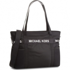 Torebka MICHAEL MICHAEL KORS - The Michael Bag 30T8T01T3C Black. Czarne torebki klasyczne damskie MICHAEL Michael Kors, bez wzorów, z materiału, klasyczne, bez dodatków. W wyprzedaży za 669,00 zł.