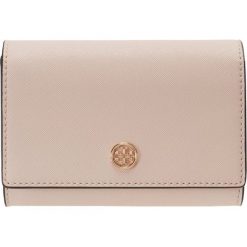 Tory Burch ROBINSON MEDIUM WALLET Portfel pale apricot/royal navy. Czerwone portfele damskie Tory Burch. Za 719,00 zł.