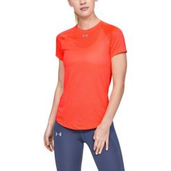 Under Armour Qualifier Koszulka Czerwony. Czerwone koszulki damskie Under Armour, s, bez wzorów, z elastanu, bez kołnierzyka. Za 206,95 zł.