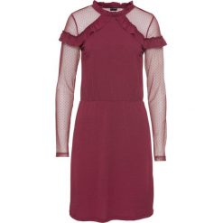 Dżinsy "authentik-stretch" STRAIGHT, dł. 7/8 bonprix ciemnoniebieski. Niebieskie jeansy damskie bonprix, z jeansu. Za 109,99 zł.