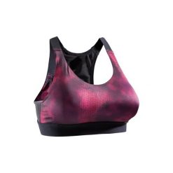 Stanik fitness kardio 500. Czerwone biustonosze sportowe DOMYOS. Za 49,99 zł.