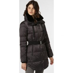 Marie Lund - Damski płaszcz pikowany, szary. Szare płaszcze damskie Marie Lund, w paski. Za 499,95 zł.