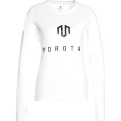 Topy sportowe damskie: MOROTAI PREMIUM BRAND LONG SLEEVE Koszulka sportowa white/black