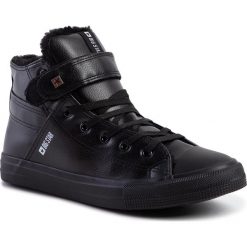 Trampki BIG STAR - Y174020FW19 Black. Czarne półbuty męskie BIG STAR, bez wzorów, z gumy, eleganckie, bez zapięcia. W wyprzedaży za 119,00 zł.