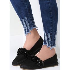 Espadryle damskie: Czarne Espadryle First Impression
