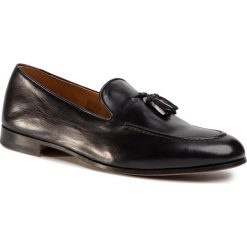 Półbuty BALDININI - 997903XCAPR000000XXX Nero. Czarne buty wizytowe męskie Baldinini, na co dzień, bez wzorów, ze skóry, eleganckie, bez zapięcia. W wyprzedaży za 1209,00 zł.