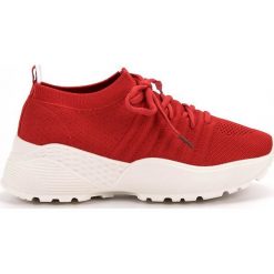 Czerwone Wsuwane Sneakersy VICES. Czerwone sneakersy damskie vices, z syntetyku. Za 109,00 zł.