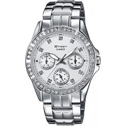 Casio Sheen Shn-3013d-7aer. Szare zegarki damskie marki CASIO, srebrne. W wyprzedaży za 552,00 zł.