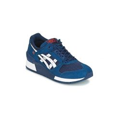 Buty Asics GEL-RESPECTOR. Niebieskie trampki i tenisówki damskie Asics, bez wzorów, bez zapięcia. Za 356,30 zł.