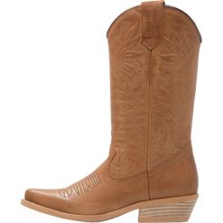 Kentucky's Western Kowbojki i Buty motocyklowe brown. Brązowe kowbojki damskie marki Kentucky's Western, z materiału. Za 549,00 zł.