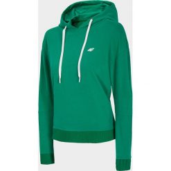 Bluza damska. Bluzy damskie m, bez wzorów, z dzianiny, z krótkim rękawem, krótkie, z kapturem. Za 159,99 zł.